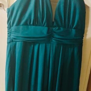 BRAND NEW SAKS Fifth Avenue Teal Dress